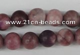 CRO360 15.5 inches 12mm round dyed kiwi stone beads wholesale