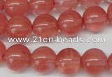CRO369 15.5 inches 12mm round cherry quartz beads wholesale