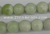 CRO393 15.5 inches 14mm round butter jade beads wholesale