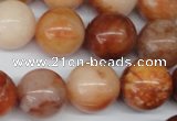 CRO406 15.5 inches 14mm round mixed aventurine beads wholesale