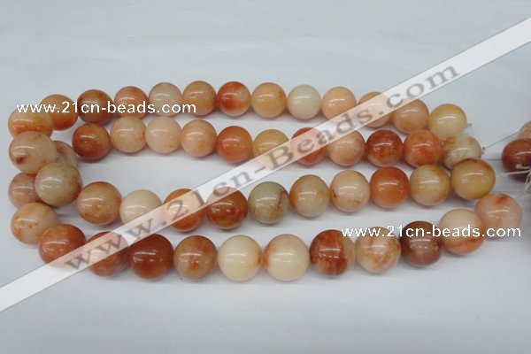 CRO432 15.5 inches 16mm round mixed aventurine beads wholesale