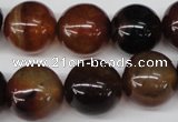 CRO436 15.5 inches 16mm round agate gemstone beads wholesale