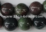 CRO438 15.5 inches 16mm round Indian agate beads wholesale