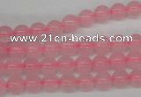 CRO48 15.5 inches 6mm round rose quartz beads wholesale