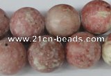 CRO496 15.5 inches 18mm round jasper gemstone beads wholesale