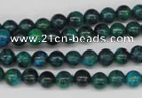 CRO50 15.5 inches 6mm round dyed chrysocolla beads wholesale