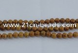 CRO554 15.5 inches 10mm round grain stone beads wholesale