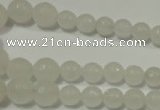 CRO712 15.5 inches 6mm – 14mm faceted round candy jade beads