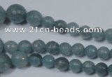 CRO716 15.5 inches 6mm – 14mm faceted round candy jade beads