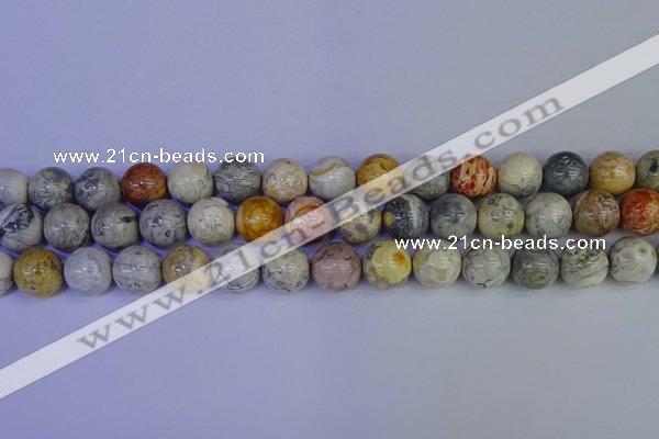 CRO864 15.5 inches 12mm round sky eye stone beads wholesale