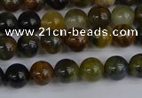 CRO901 15.5 inches 6mm round golden pietersite beads wholesale