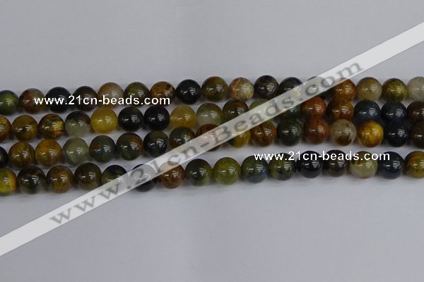 CRO904 15.5 inches 12mm round golden pietersite beads wholesale