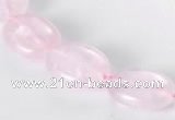 CRQ02 A grade 13*18mm oval natural rose quartz beads Wholesale