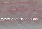 CRQ122 15.5 inches 8mm round natural rose quartz beads wholesale