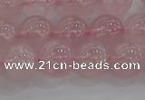 CRQ123 15.5 inches 10mm round natural rose quartz beads wholesale