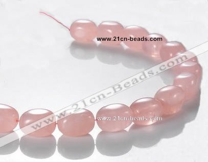 CRQ14 13*18mm egg-shaped A grade natural rose quartz beads