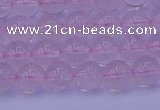 CRQ201 15.5 inches 6mm round Mozambique rose quartz beads