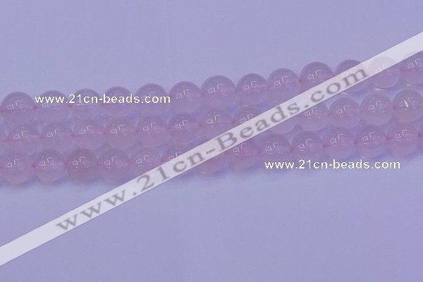 CRQ205 15.5 inches 14mm round Mozambique rose quartz beads