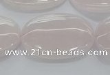 CRQ236 15.5 inches 18*25mm oval rose quartz beads wholesale