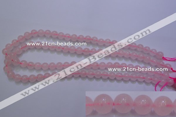 CRQ252 15.5 inches 8mm round rose quartz beads Wholesale