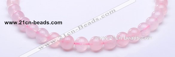 CRQ26 15.5 inches 6mm round natural rose quartz beads Wholesale