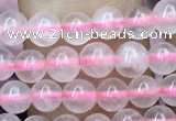 CRQ415 15.5 inches 4mm round rose quartz beads wholesale