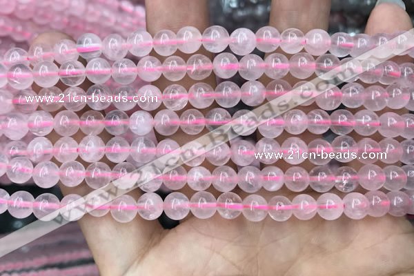 CRQ416 15.5 inches 6mm round rose quartz beads wholesale