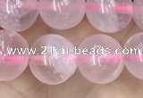 CRQ418 15.5 inches 10mm round rose quartz beads wholesale