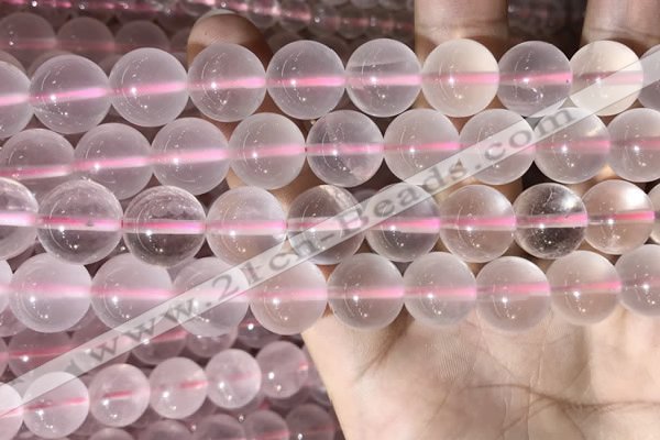 CRQ442 15.5 inches 12mm round rose quartz beads wholesale