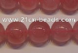 CRQ453 15.5 inche 10mm round A grade Madagascar rose quartz beads