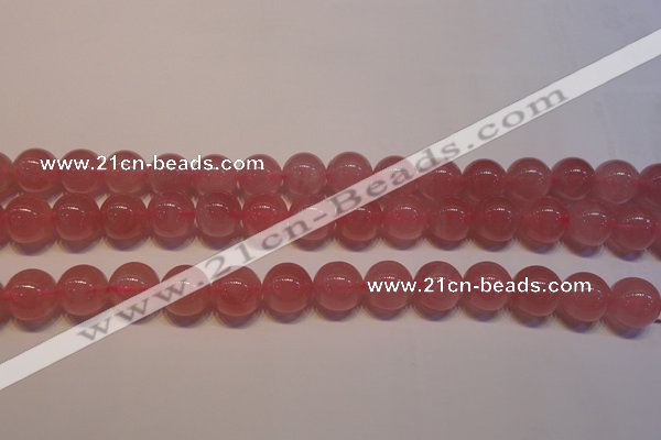 CRQ453 15.5 inche 10mm round A grade Madagascar rose quartz beads