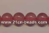 CRQ461 15.5 inche 6mm round AA grade Madagascar rose quartz beads