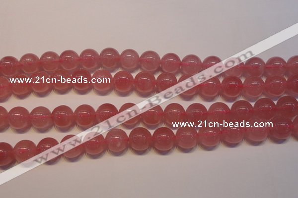 CRQ463 15.5 inche 10mm round AA grade Madagascar rose quartz beads