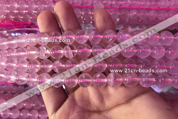 CRQ472 15.5 inches 10mm round rose quartz gemstone beads