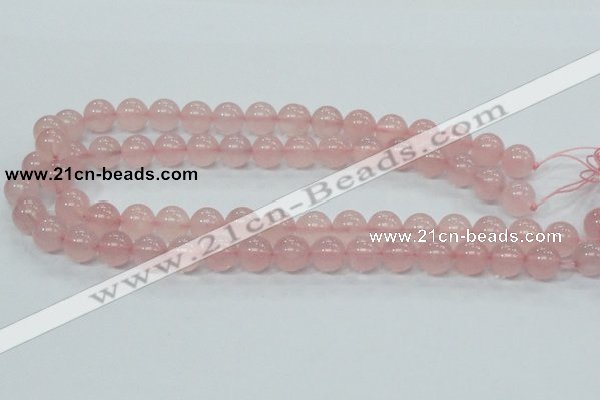 CRQ53 15.5 inches 12mm round natural rose quartz beads wholesale