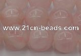 CRQ673 15.5 inches 12mm round rose quartz beads wholesale