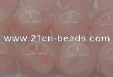 CRQ674 15.5 inches 14mm round rose quartz beads wholesale