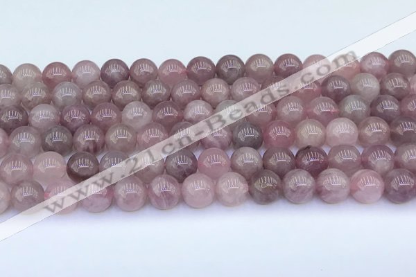 CRQ781 15.5 inches 8mm round Madagascar rose quartz beads