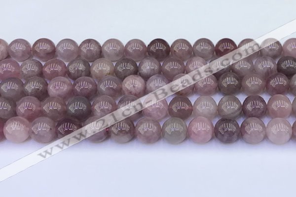 CRQ782 15.5 inches 10mm round Madagascar rose quartz beads