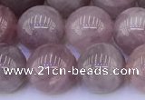 CRQ783 15.5 inches 12mm round Madagascar rose quartz beads