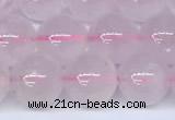 CRQ792 15.5 inches 10mm round rose quartz gemstone beads