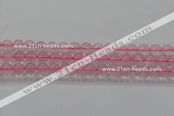 CRQ851 15.5 inches 8mm round natural rose quartz gemstone beads