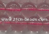 CRQ852 15.5 inches 10mm round natural rose quartz gemstone beads