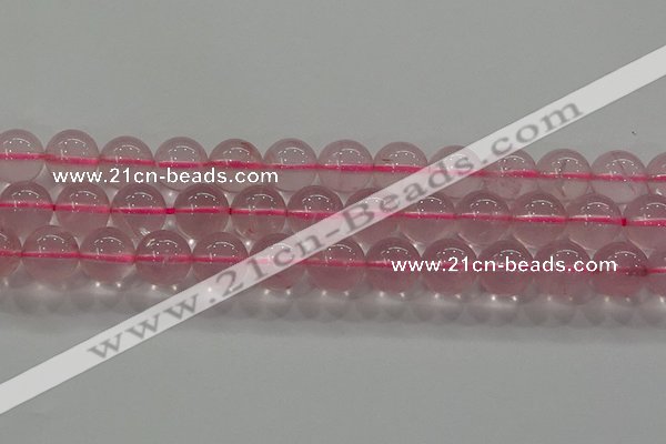 CRQ852 15.5 inches 10mm round natural rose quartz gemstone beads