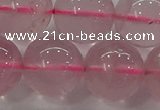 CRQ853 15.5 inches 12mm round natural rose quartz gemstone beads