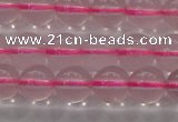 CRQ855 15.5 inches 6mm round natural rose quartz gemstone beads