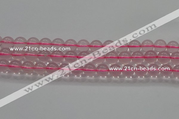 CRQ856 15.5 inches 8mm round natural rose quartz gemstone beads