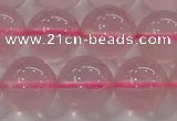 CRQ857 15.5 inches 10mm round natural rose quartz gemstone beads