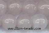 CRQ887 15 inches 8mm round rose quartz beads, 2mm hole