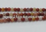 CRS01 15.5 inches 4mm round rainbow stone beads wholesale